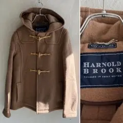 イングランド製 HARNOLD BROOK ショート丈 ダッフルコート ベージュ