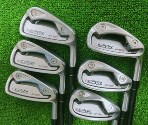 【送料無料】(I193)GRAPHITE DESIGN 秩父 IR R装着！状態まずまず。EPON エポンAF-506 6-A。6本。グラファイトデザインChuchibu アイアンR