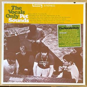 アカペラ集 Beach Boys The Vocals Only Pet Sounds アカペラVerを集めたアルバム アナログ盤 ビーチ・ボーイズ ペット・サウンズ 山下達郎