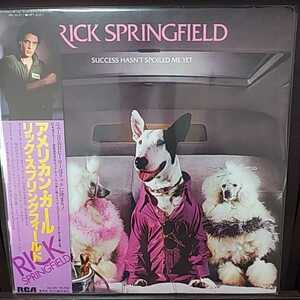 LP 帯付国内盤/RICK SPRINGFIELD SUCCESS HASN