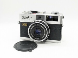 完動品！MINOLTA HI-MATIC F コンパクトフィルムカメラ