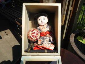 【TS40721】市松人形 24cm 昭和初期 ヴィンテージ レトロ 日本人形 抱き人形 玩具 かわいい女の子