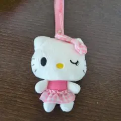 ハローキティ　ぬいぐるみストラップ