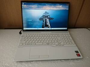 LifeBook AH51/F1,美品、新品SSD512GB 、Ram 16GB、Lyzen7　5700U、新品15.6インチFHDパネル