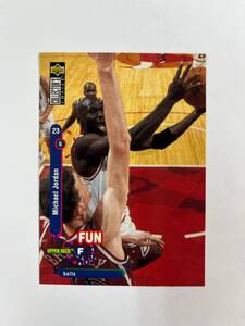 値下げ UPPER DECK COLLECTOR’S CHOICE 日本語版 No.169 MICHAEL JORDAN FUN FACTS 特価即決 マイケル ジョーダン コレクターズ チョイス