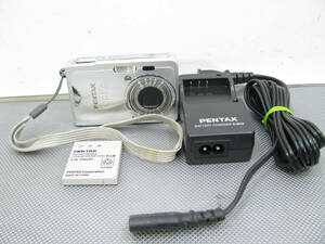 ★中古品★PENTAX ペンタックス コンパクトデジタルカメラ Optio S7 コンデジ 平成レトロ