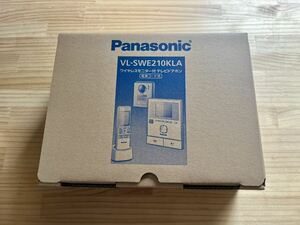 【新品　未開封】Panasonic ワイヤレスモニター付テレビドアホン 電源コード式 VL-SWE210KLAパナソニック