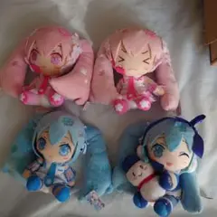 初音ミク 雪ミク ぬいぐるみセット