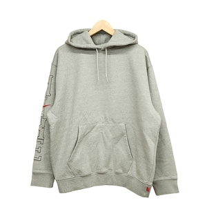 WC848E5 Supreme × NIKE シュプリーム ナイキ 24SS Hooded Sweatshirt スウェット パーカー Mサイズ ヘザーグレー FQ0759-063 /26