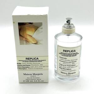 【残5割/人気】maison Margiela メゾン マルジェラ レプリカ オードトワレ レイジーサンデー モーニング 100ml フランス製 香水