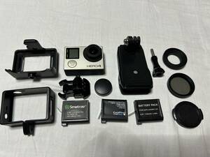 Gopro　Hero4　中古　動作確認アリ　部品少々あり