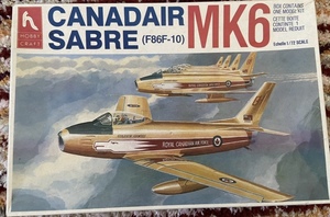 1/72 カナディアンセイバー　F-86 mk6 ゴールデンホークス　アクロバット飛行チーム　ホビークラフトカナダ