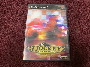 PS2 プレイステーション2 ソフト　カセット　G1 JOCKEY2 ジーワンジョッキー　ドラマチックレーシングゲーム