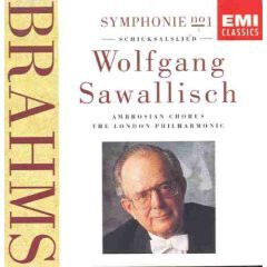 米CD Brahms, Sawallisch; Lpo Symphony 1 CDC7543592 EMI Classics /00110