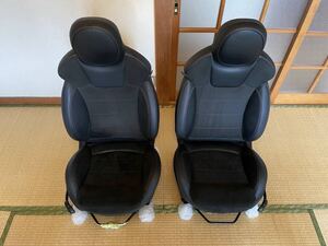 ★引取り限定 MINI 純正 JCW GP レカロ RECARO 運転席 助手席 セット レザー アルカンターラ シートヒーター R55 R56 R57 R58 R59