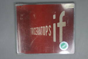 TRICERATOPS　IF　未開封　CD