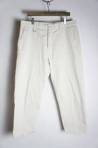 正規22SS SOPH NET. ソフネット WIDE TAPERED CROPPED PANTS ワイド テーパード クロップド パンツ チノ トラウザー SOPH-220024 薄茶310O