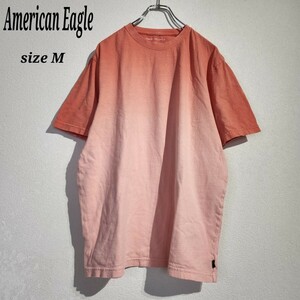 AmericanEagle アメリカンイーグル 半袖Tシャツ カットソー グラデーションカラー 無地