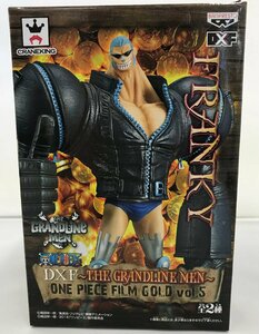 【未開封】フランキー DXF THE GRANDLINE MEN ONE PIECE FILM GOLD vol.5 ワンピース BANPRESTO (管理番号：059111)