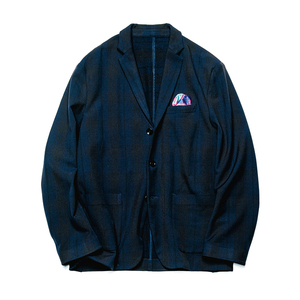 uniform experiment PACKABLE 3 BUTTON JACKET :/ SOPHNET.ソフネットNavy紺M