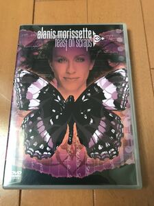 希少! alanis morissette☆feast on scraps☆アラニスモリセット☆DVD☆国内盤☆人気！貴重！レア！ジャンク！