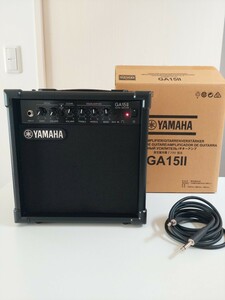 YAMAHA ギターアンプ　GA15Ⅱ　3mシールド付き　美品　送料込み