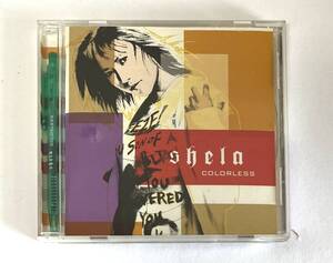 【s-0729】　CD♪ shela /シェラ　『COLORLESS』 初回限定盤 ボールペン付き　グリーン 　現状渡し　中古CD