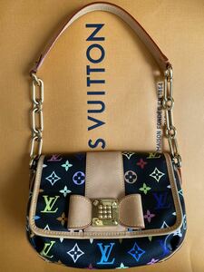 LOUIS VUITTON ルイヴィトン　パティ M40306 マルチカラー ノワール ブラック ワンショルダー