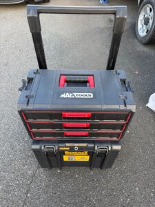 MACTOOLS マックツール　タフシステム2.0 3ドロワー工具箱　ツールボックス