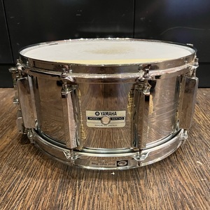 Yamaha ヤマハ SD-965M スネアドラム スティールシェル 14×6.5インチ 全面当たり -GrunSound-h434-