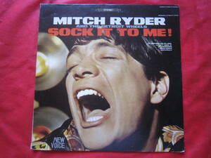 ■MITCH RYDER AND THE DETROIT WHEELS（ミッチ・ライダー）　■　SOCK　IT　TO　ME！　■　 FRA盤LPレコード 　