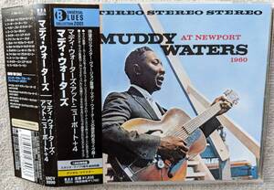 マディ・ウォーターズ MUDDY WATERS●CD●アット・ニューポート＋４●AT NEWPORT 1960●ボーナストラック4曲追加●ほぼ新品同様！！