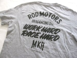 ROD MOTORS ロッドモーターズ オリジナル TシャツL ホットロッド ドラッグレース MKR 葛木誠 コルベット アメフェス