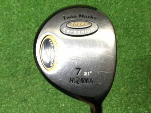 hvc-947 中古　ホンマ/HONMA Twin Marks 808RF　フェアウェイウッド 7W 21度　純正カーボン FLEX-R