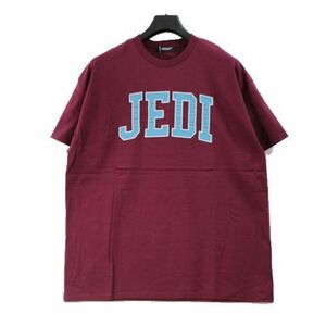 UNDERCOVER STAR WARS アンダーカバー 23SS TEE JEDI SatinPatch Tシャツ XXL ボルドー