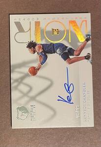 2022-23 Panini Noir Basketball Shadow Signatures Kennedy Chandler Auto /99 Grizzlies NBAカード