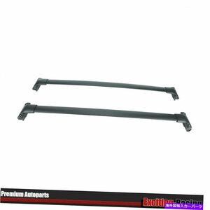 フォードエクスプローラーのためのルーフラックレールクロスバーカヤックカヌーバイクスノーボード20-22Roof Rack Rails Crossbars For Fo