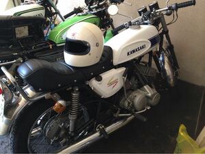 KAWASAKI 500ss マッハH1 一文字　 当時物　1969〜70 カミナリマッハ　マッパ