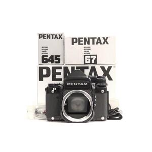 PENTAX 67 TTL ペンタプリズムファインダー ボディ ペンタックス 中判カメラ バケペン 箱付 美品 未使用級 ■29177