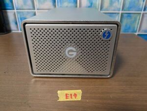 Thunderbolt対応HDD G-RAID with Thunderbolt 8TB 通電のみ確認　HDD欠品【E14】