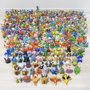 ポケモン ポケモンキッズ ５００個以上セット指人形 ソフビ 大量セット ポケットモンスター サトシ パルキア ディアルガ レックウザ等