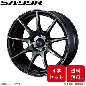 ウェッズ ホイール ウェッズスポーツ SA-99R ステップワゴン RP6/RP7/RP8 ホンダ 18インチ 5H 4本セット 0073909 WEDS