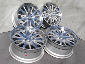 貴重 美品 22インチ WALD ポルトフィーノ PC11-C 9J 10.5J PCD120-5H レクサス LS460 LS600 LS500 BMW 7シリーズ グノーシス 純正 BBS LM