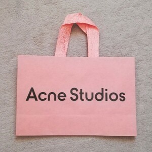 ACNE STUDIOS 紙袋ショッパーショップ袋手提げ袋