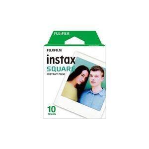 （まとめ） 富士フイルム INSTAXSQUAREWW1 インスタントカラーフィルム「instax SQUARE」 10