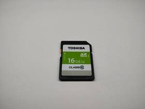 TOSHIBA　16GB　SDHCカード　フォーマット済み　SDカード メモリーカード