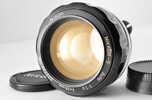 NIKKOR-S Auto 55mm f/1.2 Manual 超絶美品 #CC08 