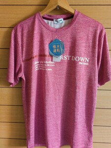 FIRST DOWN ファーストダウン　メンズ　半袖Ｔシャツ　吸水速乾　サイズ M