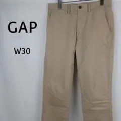 GAP　カジュアルパンツ　W30　カーキ　エッセンシャルカーキスリムフィット