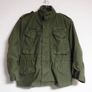 ▲美品 80年 米軍実物 官給品 ALPHA M65 S-XS　アルファ ブラスジッパー SMALL Xshort　usa ナム戦 army SEALS DELTA USAF